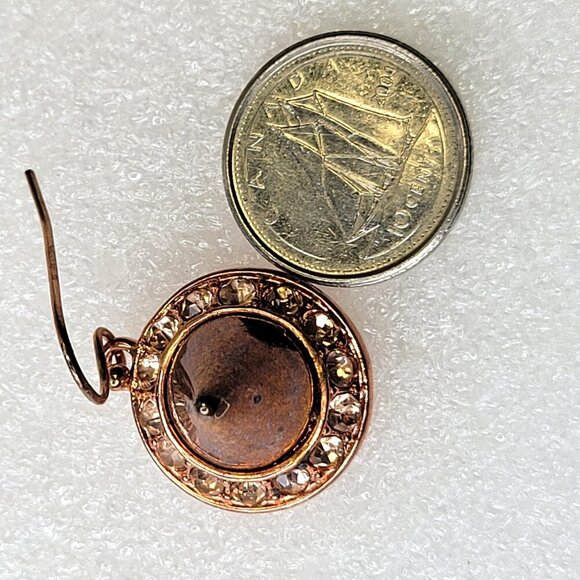 Rose Gold Cone Earrings - Picture 8 of 9